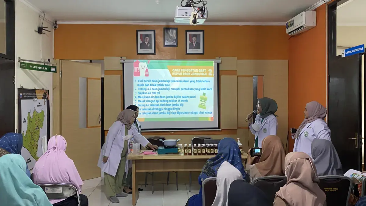 Pengmas FKG Unjani Gelar Penyuluhan Gigi Berlubang pada Anak di Wilayah Puskesmas Melong Tengah Unjani