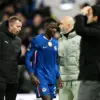 Moises Caicedo diusir karena dapat kartu merah saat Chelsea vs Arsenal.