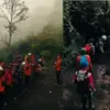 Proses Pencarian Syafiq Ali, Pendaki Gunung Slamet yang Hilang. (instagram @relawan.purbalingga.peduli)