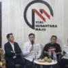 Ketua DPRD Sastra Winara saat menghadiri diskusi menuju satu tahun kepemimpinan Rudy Susmanto- Jaro Ade di LS