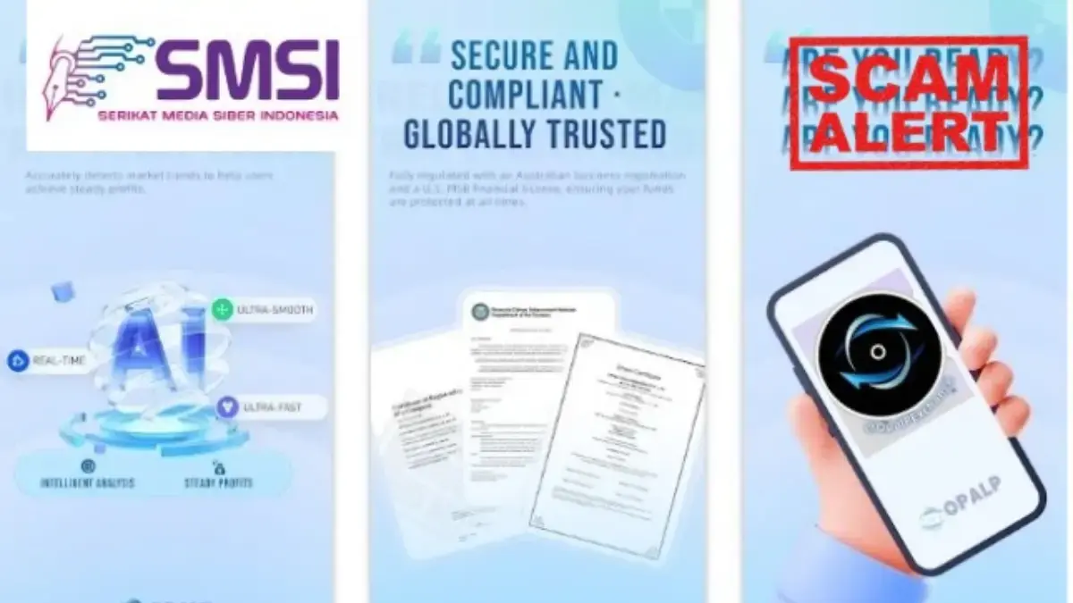 OPALP Exchange Terbukti Penipuan, SMSI Sebut Tidak Ada Audit Resmi Dalam Dunia Keuangan Tanggapan Praktisi Cyber terkait Aplikasi OPALP Exchange.
