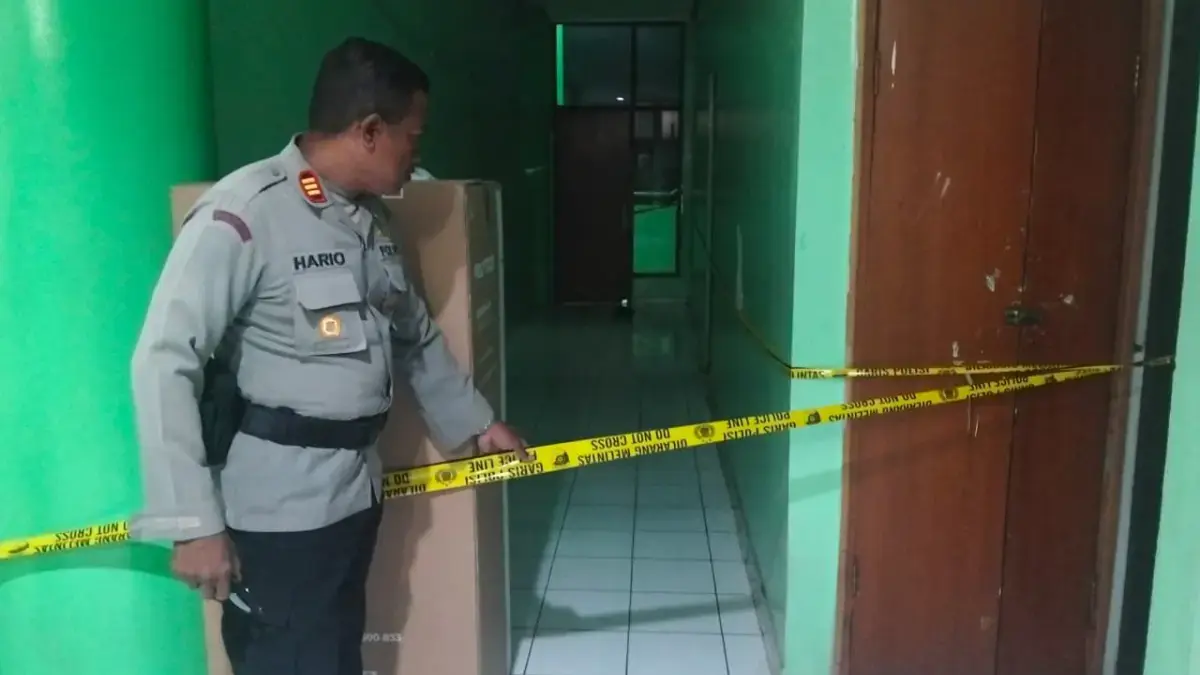 Polisi Ungkap Kronologis Pembunuhan di RSUD Majalaya Ist. TKP kasus dugaan pembunuhan di RSUD Majalaya. Dok. Humas Polda Jabar.