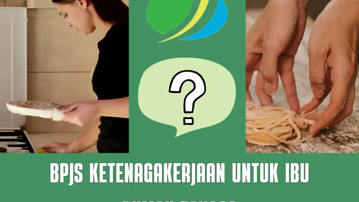 Canva BPJS Ketenagakerjaan untuk IRT.