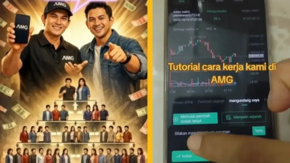 Cara kerja Aplikasi AMG Pantheon hingga bisa menghasilkan profit jutaan rupiah.
