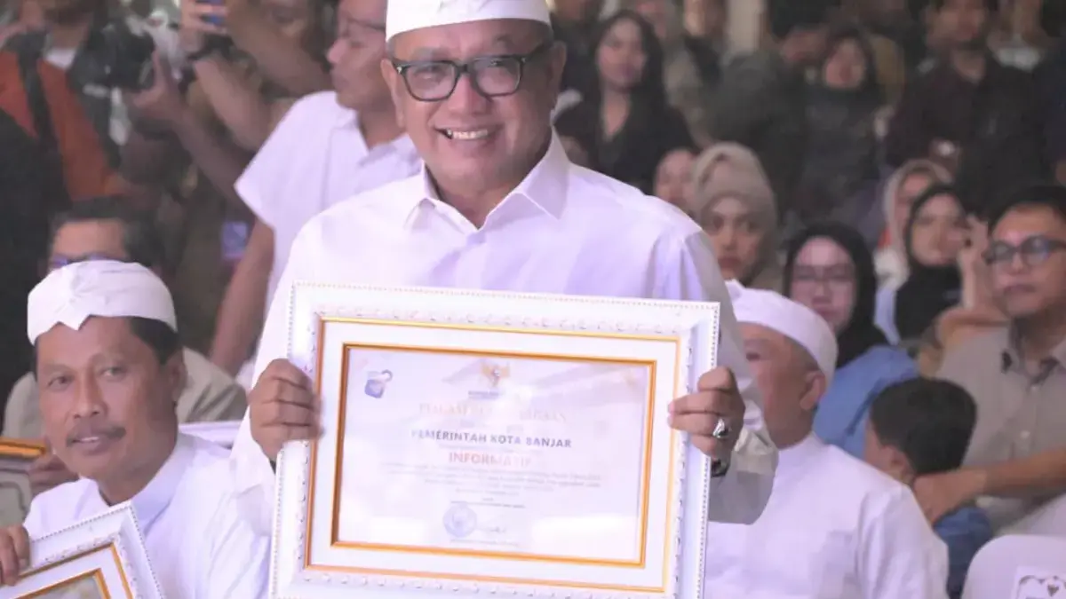 Kota Banjar Pertahankan Gelar Informatif di Anugerah KIP Jabar 2025