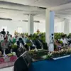 Suasana elantikan pengurus PC NU Kota Banjar periode 2025-2030, KH Roidi Al Farizi kembali jadi nahkoda kedua
