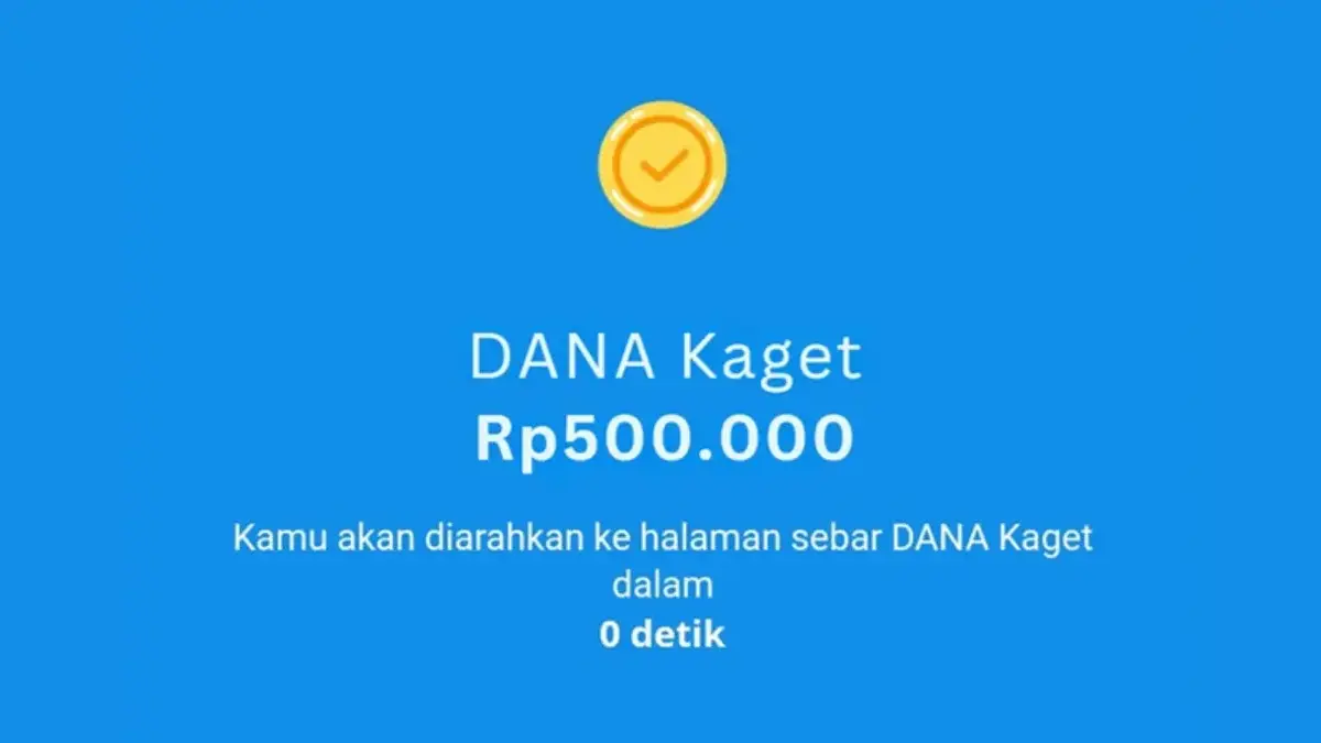Buruan! Link DANA Kaget Baru Sudah Rilis, Sekali Klik Bisa Dapat Rp500.000