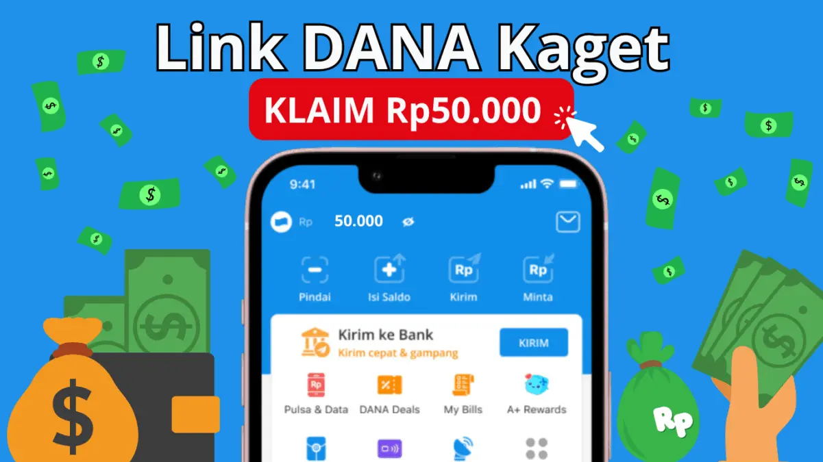 Ambil Sekarang Saldo DANA Gratis 2026: Kesempatan Dapat Rp50.000 Sekarang Juga! Ambil Sekarang Saldo DANA Gratis 2026 Kesempatan Dapat Rp50.000 Sekarang Juga!