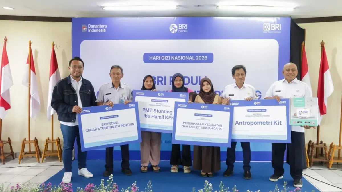 Program BRI Peduli yang bertajuk “Cegah Stunting Itu Penting” digelar di Puskesmas Cilincing dan Puskesmas