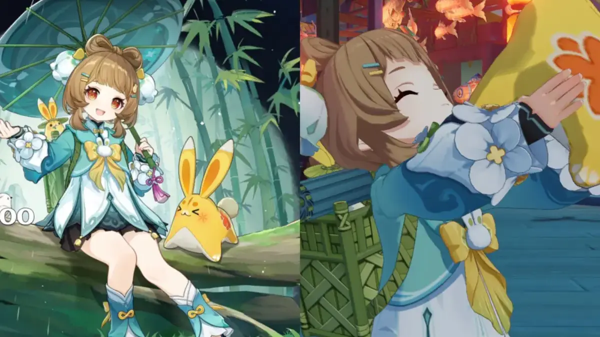 Cara Dapat Skin Baru Yaoyao Genshin Impact Luna IV Secara Gratis Skin Yaoyao Genshin Impact Luna IV, Rainlit Bamboo Reverie.