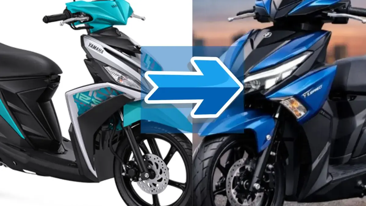 Canva transformasi Yamaha Mio.