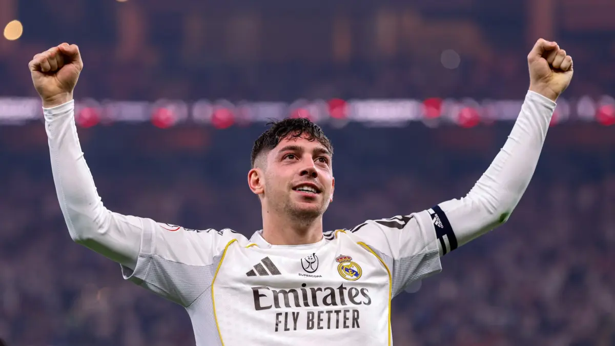 Gol Cepat Valverde Buka Jalan Real Madrid ke Final Piala Super Spanyol Gol Cepat Valverde Buka Jalan Real Madrid ke Final Piala Super Spanyol