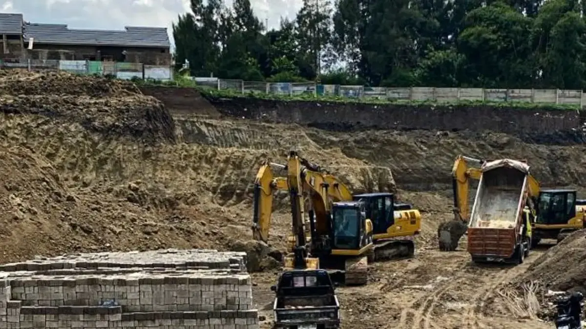 Dalih Proyek Perumahan, Penggalian Pasir Griya Pasundan Padalarang Disegel