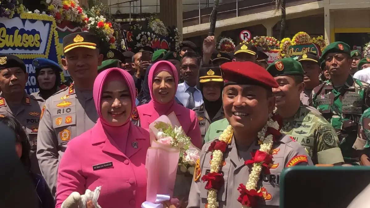Lepas Sambut Kapolresta Bogor Kota, Kombes Pol Eko Prasetyo Resmi Digantikan Kombes Pol Rio Wahyu Anggoro 