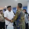 Bupati Bogor Rudy Susmanto menghadiri acara pisah sambut Kapolresta Bogor Kota dari Komisaris Besar Polisi