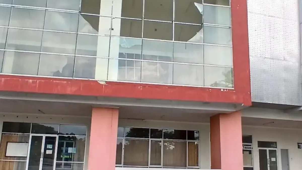 Angin Puting Beliung Terjang Sport Center Langensari Banjar, Sejumlah Fasilitas Rusak