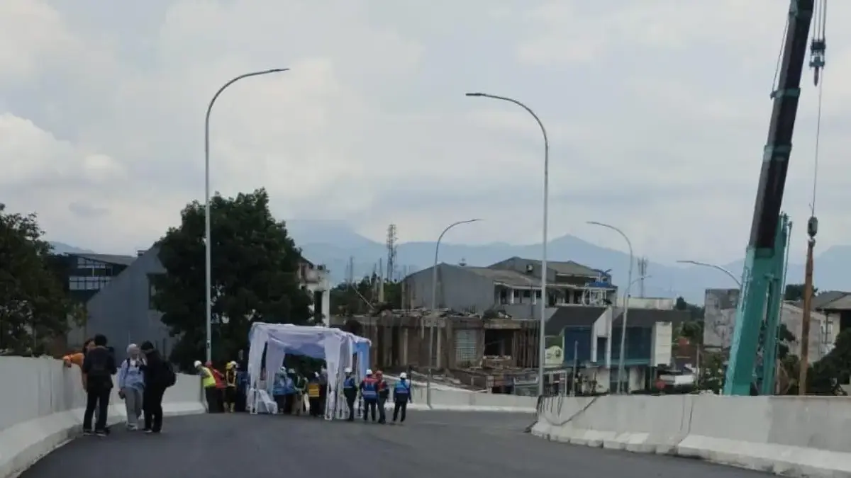 Satpol PP Respon Baut Besi Pembatas Flyover Nurtanio yang Raib Dicuri