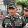Danrem 061/Surya Kencana, Brigjen TNI Thomas Rajunio saat memberikan keterangannya