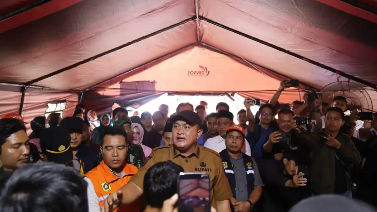Pergeseran Tanah Sukamakmur Sebabkan Berbagai Kerusakan, Pemkab Bogor Beri Bantuan Kontrak Rumah untuk 60 KK
