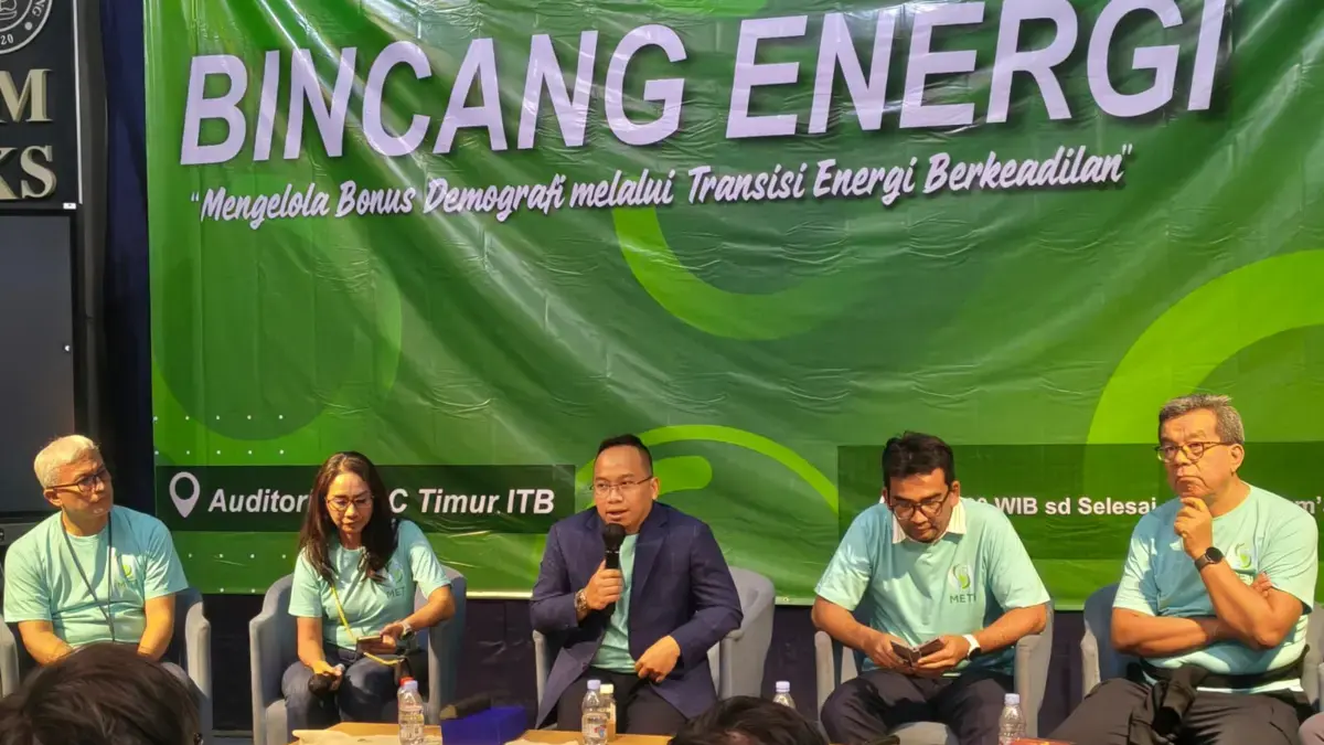 METI Komitmen Dorong Percepatan Transisi Energi Berkeadilan METI adakan Bincang Energi di Kampus ITB, Jum\'at (30/1/2026)