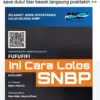 CATAT! Ini Cara Supaya Lolos SNBP 2026 dan Cara Memilih Jurusan yang Tepat