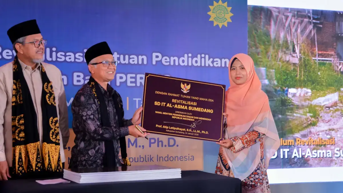 Peresmian Revitalisasi Satuan Pendidikan dan Unit Sekolah Baru (USB) Persatuan Islam (Persis) jenjang PAUD, S