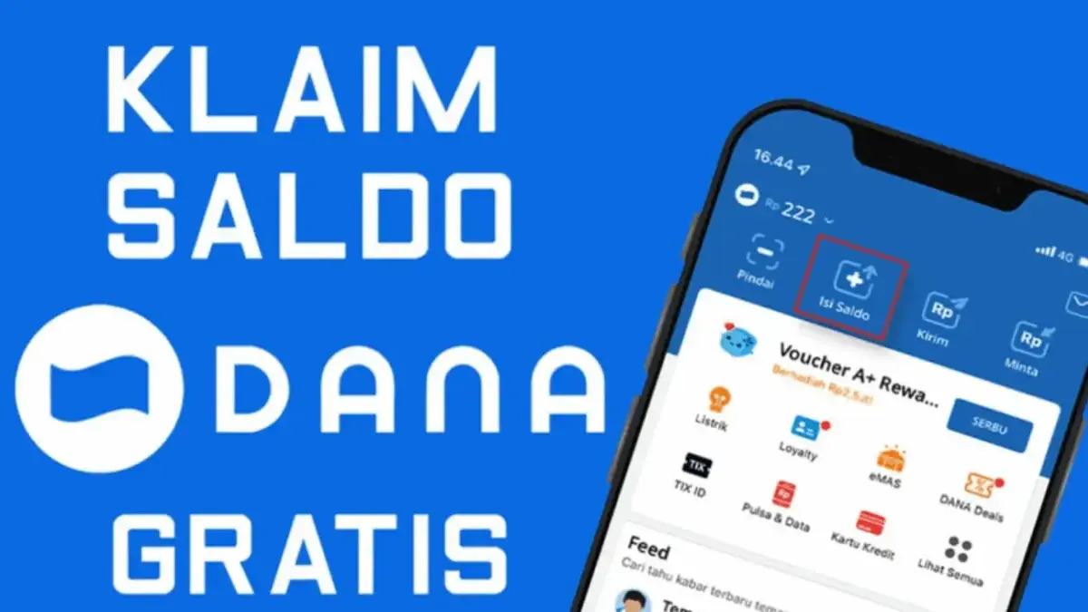 Saldo DANA Gratis Hari Ini, Buruan Klaim Sekarang!