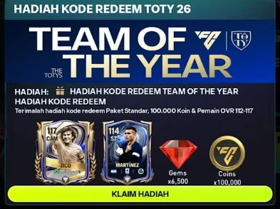 Buruan Klaim! 15 Kode Redeem FC Mobile 17 Januari 2026, Pemain OVR Tinggi Gratis