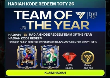 20 Kode Redeem FC Mobile 27 Januari 2026: Klaim Gems, TOTY, dan Pemain Icon Gratis