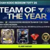 Buruan Klaim! 30 Kode Redeem FC Mobile Hari Ini, TOTY Gratis & Gems Ribuan