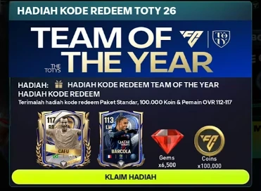 Buruan Klaim! 30 Kode Redeem FC Mobile Hari Ini, TOTY Gratis & Gems Ribuan Buruan Klaim! 30 Kode Redeem FC Mobile Hari Ini, TOTY Gratis & Gems Ribuan
