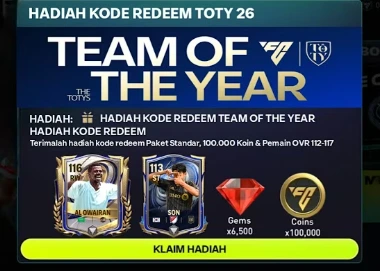 Jangan Lewatkan! 25 Kode Redeem FC Mobile 27 Januari 2026, CR7 & Messi Gratis Jangan Lewatkan! 25 Kode Redeem FC Mobile 27 Januari 2026, CR7 & Messi Gratis