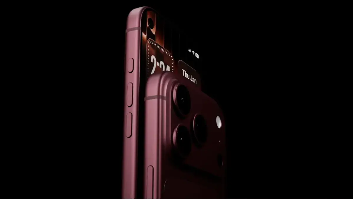 Ilustrasi iPhone 18 Pro dan 18 Pro Max.