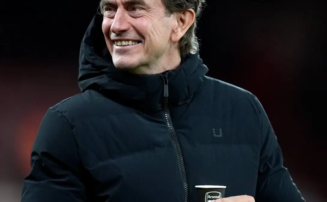 Pelatih Tottenham Hotspur Thomas Frank.