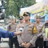 Kapolres Cimahi AKBP Niko N. Adi Putra saat meninjau lokasi wisata di Lembang, Kabupaten Bandung Barat
