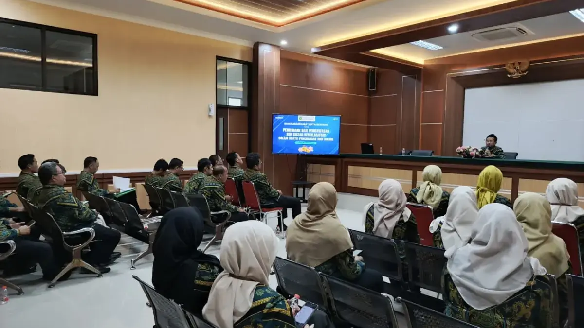 Bahaya Judi Online Jadi Sorotan, Pengadilan Agama Kota Cimahi Perkuat Pencegahan Sosialisasi Anti Judi Online yang Disampaikan oleh Ketua Pengadilan Agama Kota Cimahi kepada Seluruh Pegawai (