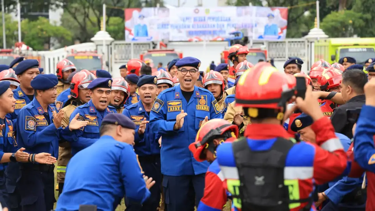 Bupati Bogor Beri Pesan untuk Damkar: Soroti Response Time dan Semangat Pengabdian