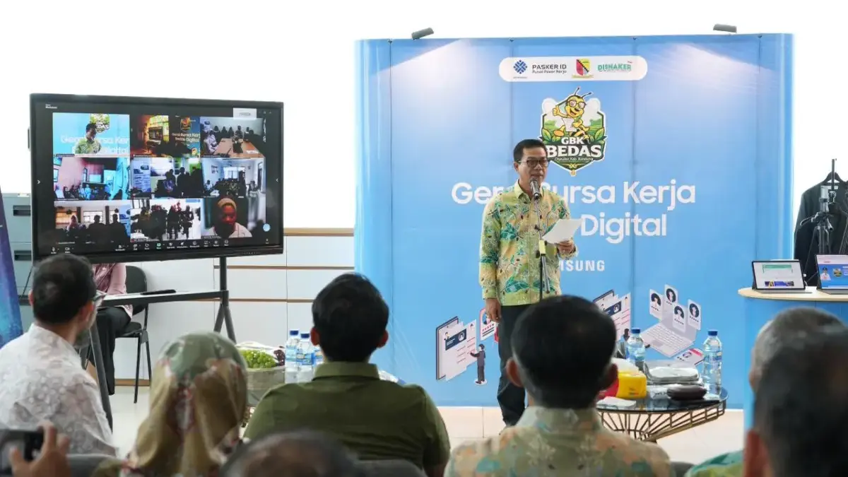 Gerai Bursa Kerja Bedas Digital Diluncurkan, Bupati Bandung Targetkan 10.000 Lapangan Kerja per Tahun Pemerintah Kabupaten Bandung meluncurkan Gerai Bursa Kerja (GBK) Bedas Digital