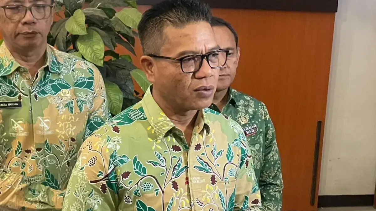 Bupati Bandung Dadang Supriatna saat ditemui di Soreang
