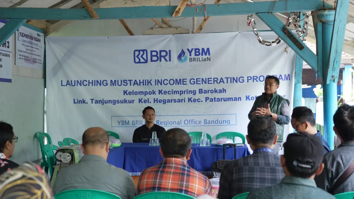 BRI Melalui YBM BRILiaN Luncurkan Program MIGP untuk Dorong Kemandirian Ekonomi Mustahik