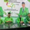 Ketua DPW PPP Jawa Barat Pepep Saepul Hidayat saat memberikan keterangan di DPC PPP Kabupaten Bogor
