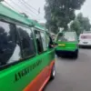 Ilustrasi angkutan kota (angkot) di Kota Bogor