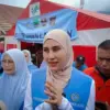Syahnaz Sadiqah Fokus Pulihkan Trauma Pengungsi Longsor di Pasirlangu