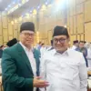 Ketua DPW LDII Jabar, Dicky Harun bersama Ketua MUI Jabar KH. Aang Abdullah Zein