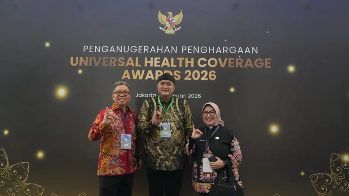 Nyaris 100 Persen Warganya Terlindungi JKN, Pemkab Bogor Raih UHC Award 2026