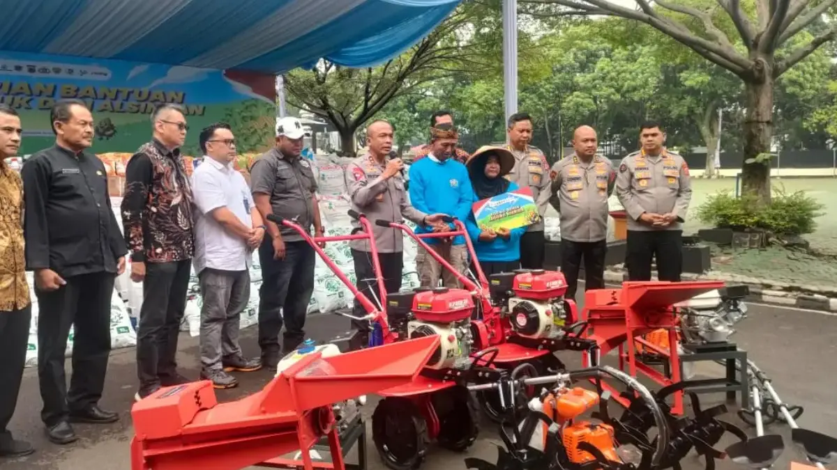 Jaga Swasembada Pangan, Polda Jabar Tanam Benih Jagung Secara Serentak hingga 750 Hektar