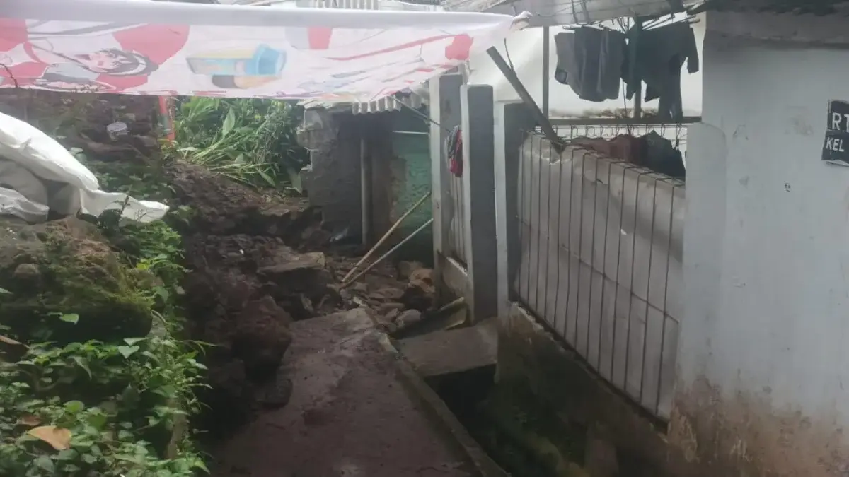 Longsor TPT di Bondongan Bogor Selatan, Seorang Warga Meninggal Dunia