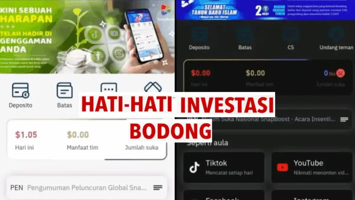 Aplikasi SnapBoost Penghasil Uang Diduga Skema? Ini Fakta Sebenarnya