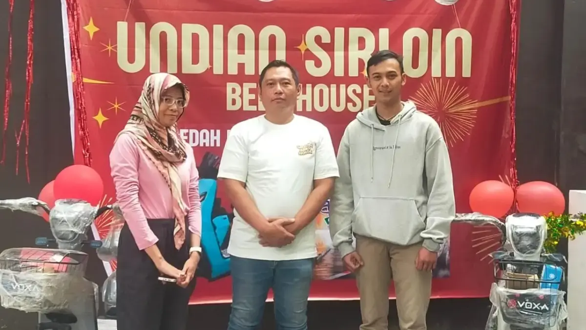 Nekat Buka saat Pandemi, Sirloin Beef House Kini Sukses Ekspansi dan Bagi-bagi Sepeda Listrik Nekat Buka saat Pandemi, Sirloin Beef House Kini Sukses Ekspansi dan Bagi-bagi Sepeda Listrik