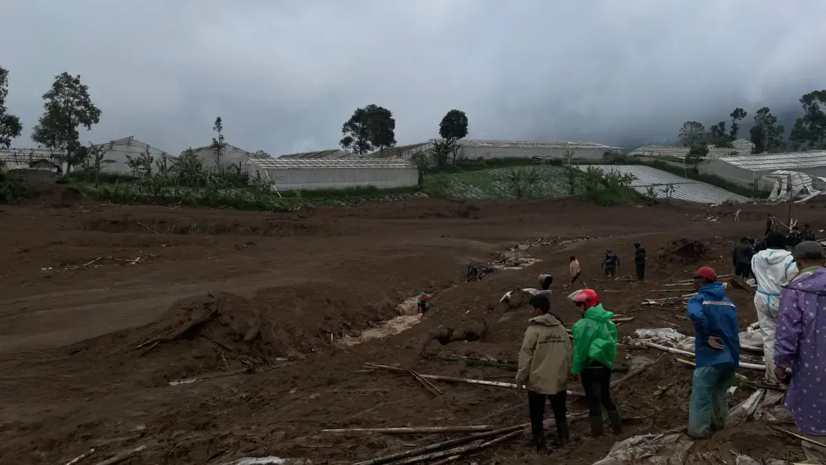 Kawasan terdampak longsor di Desa Pasirlangu, Kecamatan Cisarua, Bandung Barat, bakal di reboisasi oleh Pempro
